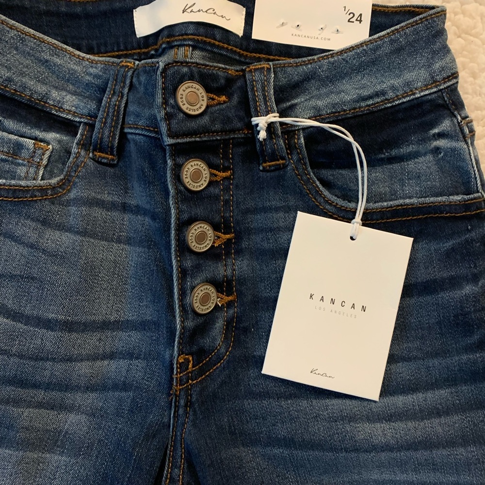 KanCan Denim Jeans Shark Bite Hem 1/24